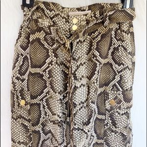 MK camo/snake print pants sz 2